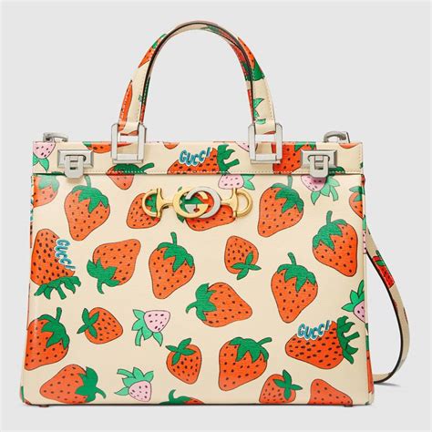 gucci strawberry bag|gucci bag with butterfly buckle.